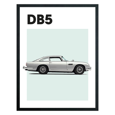 Aston Martin DB5 Auto Poster