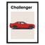 Dodge Challenger Auto Poster