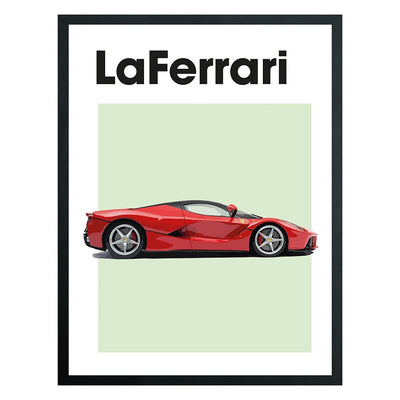 Ferrari LaFerrari Auto Poster