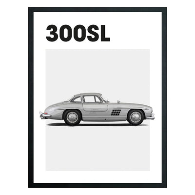 Mercedes SL300 Auto Poster