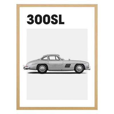 Mercedes SL300 Auto Poster