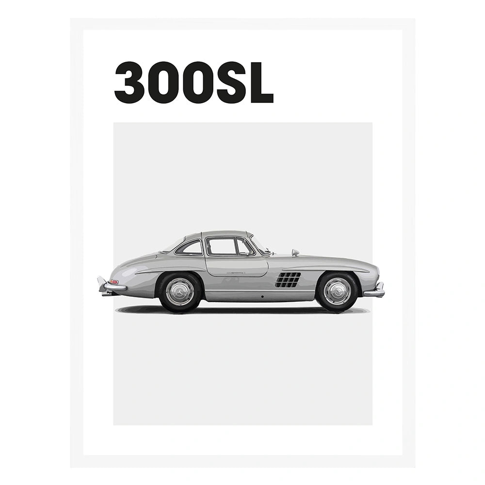 Mercedes SL300 Auto Poster