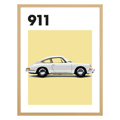 Porsche 911 Auto Poster