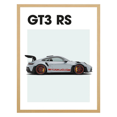 Porsche GT3 RS Auto Poster