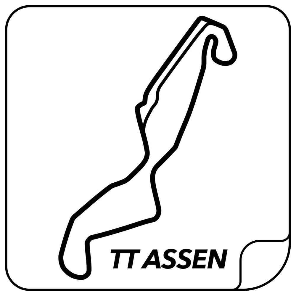 Circuit TT Assen Sticker - With text