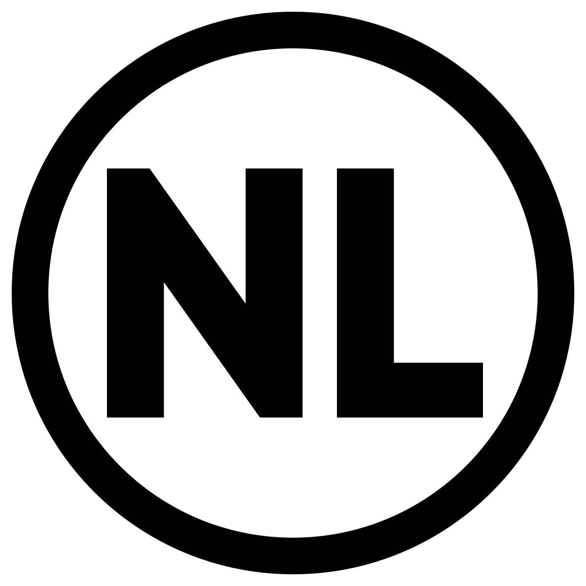 NL icon Sticker Car 10 cm